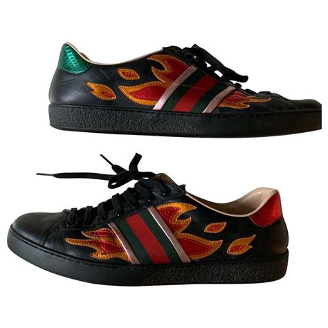 replica gucci flames|are gucci shoes real.